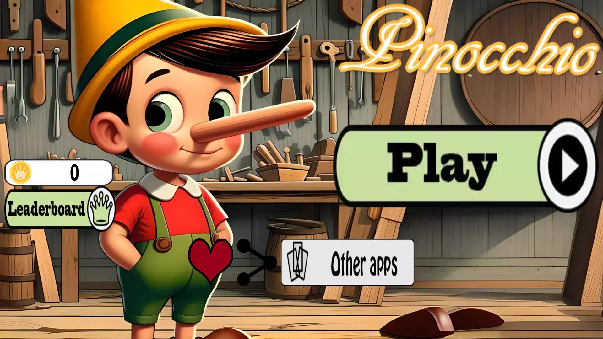Pinocchio Story & Game Screenshots
