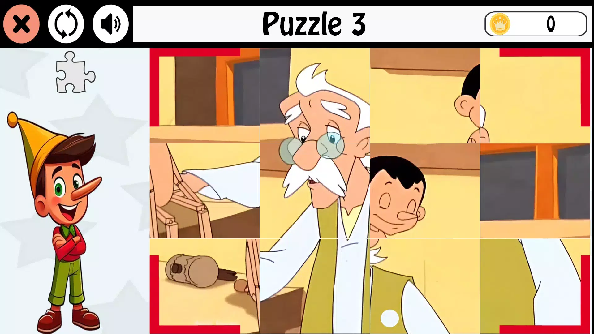 Pinocchio Story & Game Screenshots