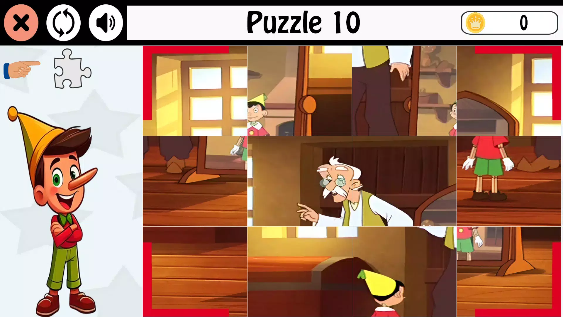 Pinocchio Story & Game Screenshots