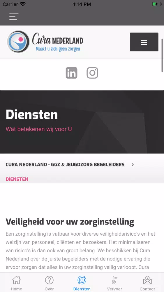 CURA Nederland - GGZ & Jeugd Screenshots