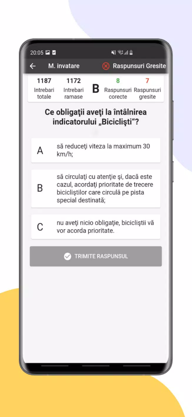 Chestionare Auto Examen DRPCIV Screenshots