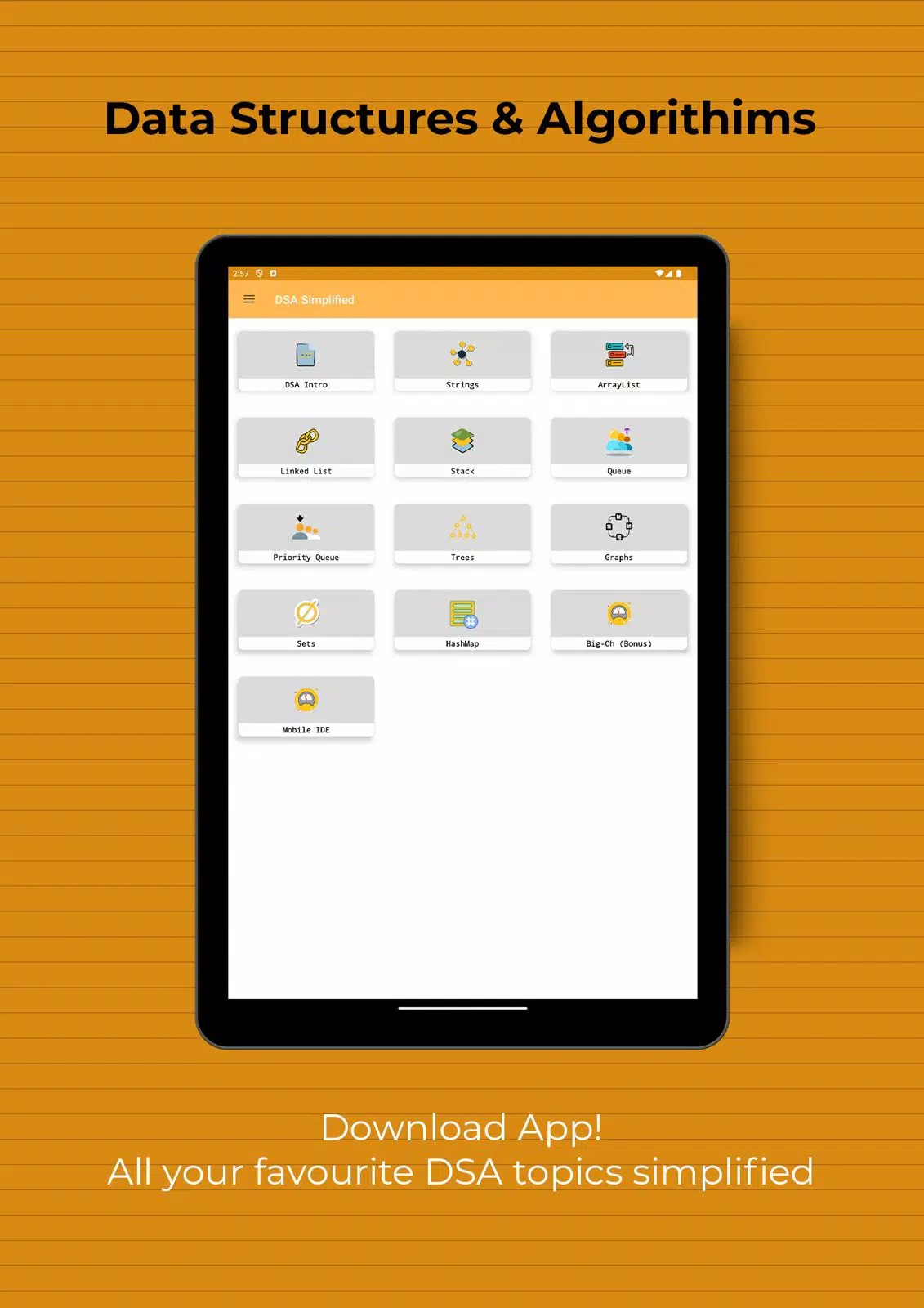 Data Structures and Algorithms Screenshots