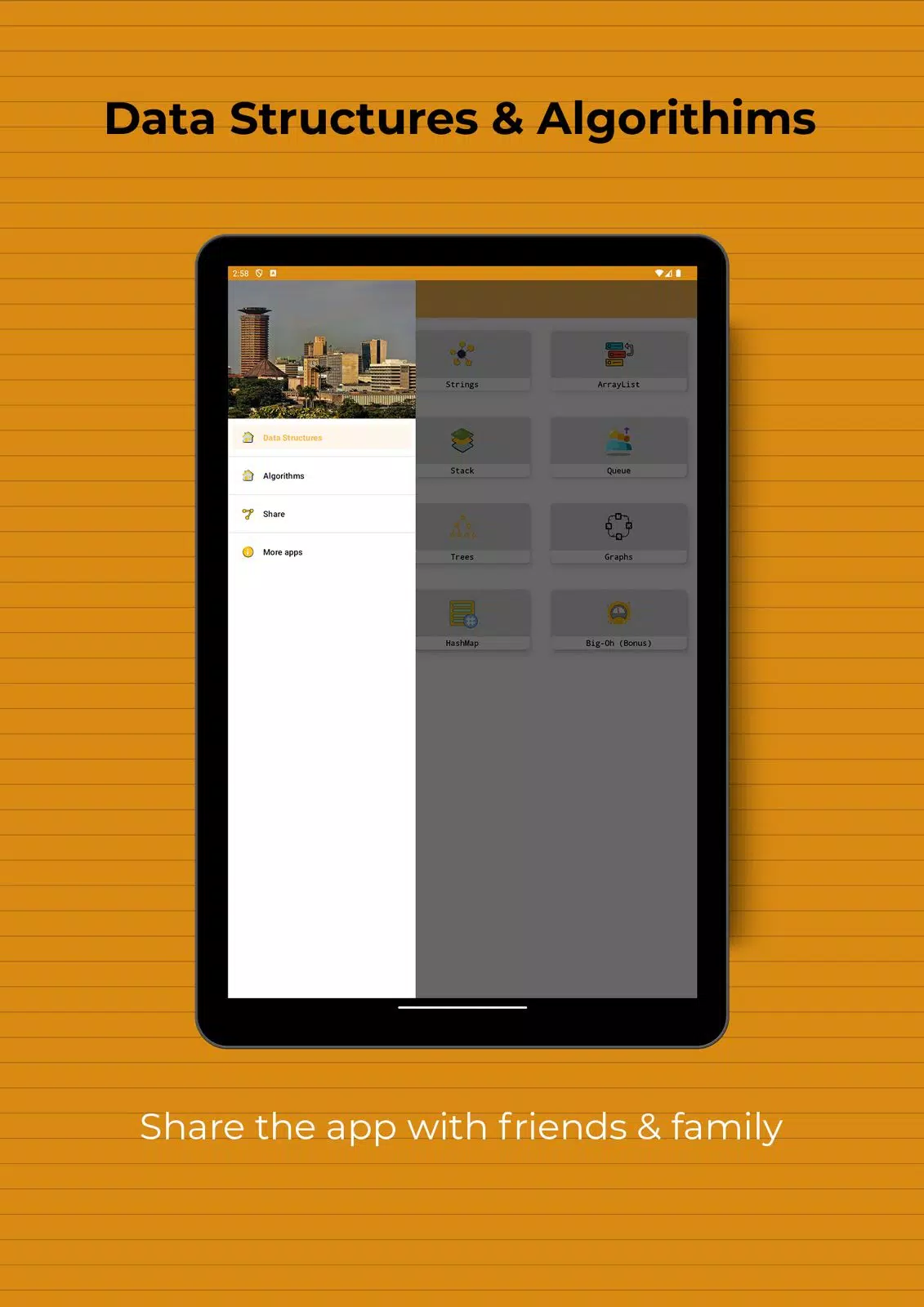 Data Structures and Algorithms Screenshots