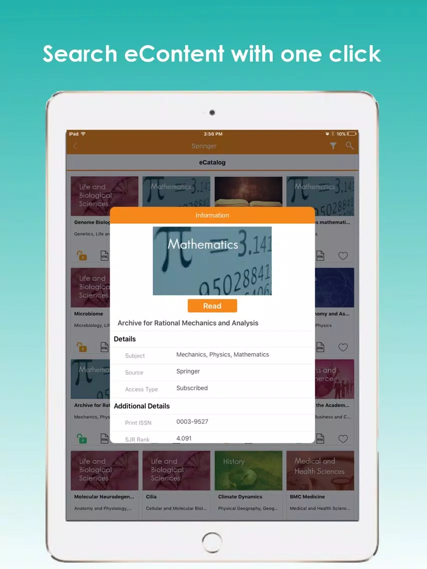 NIT Delhi eLibrary iPad Screenshots