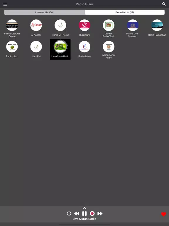 Radio Islam- Record Live Radio iPad Screenshots