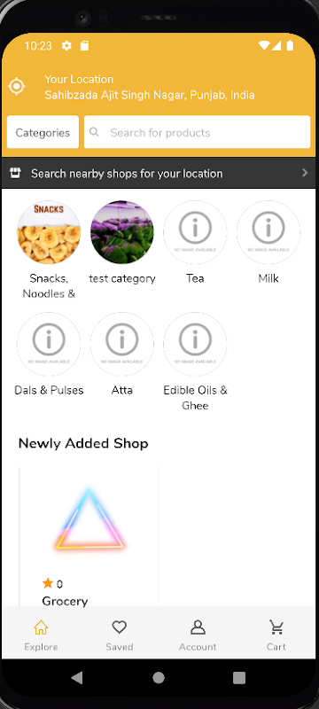 Freshcartz - Grocery Delivery Screenshots
