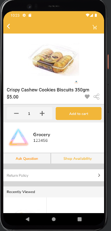 Freshcartz - Grocery Delivery Screenshots