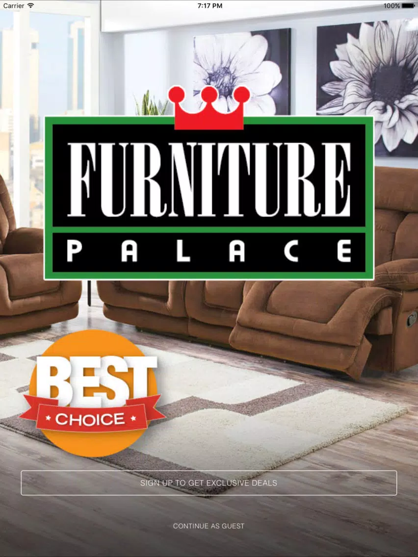 Furniture Palace Int (K) Ltd iPad 应用截图