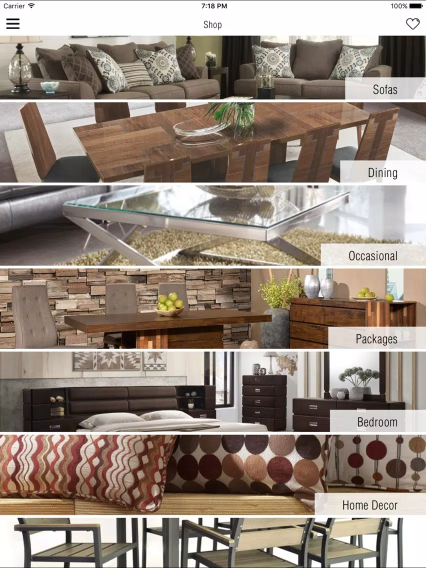 Furniture Palace Int (K) Ltd iPad 应用截图