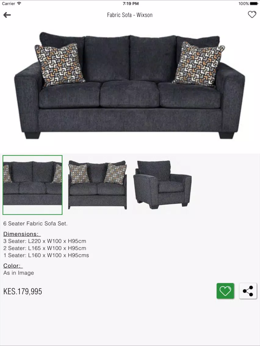 Furniture Palace Int (K) Ltd iPad 应用截图
