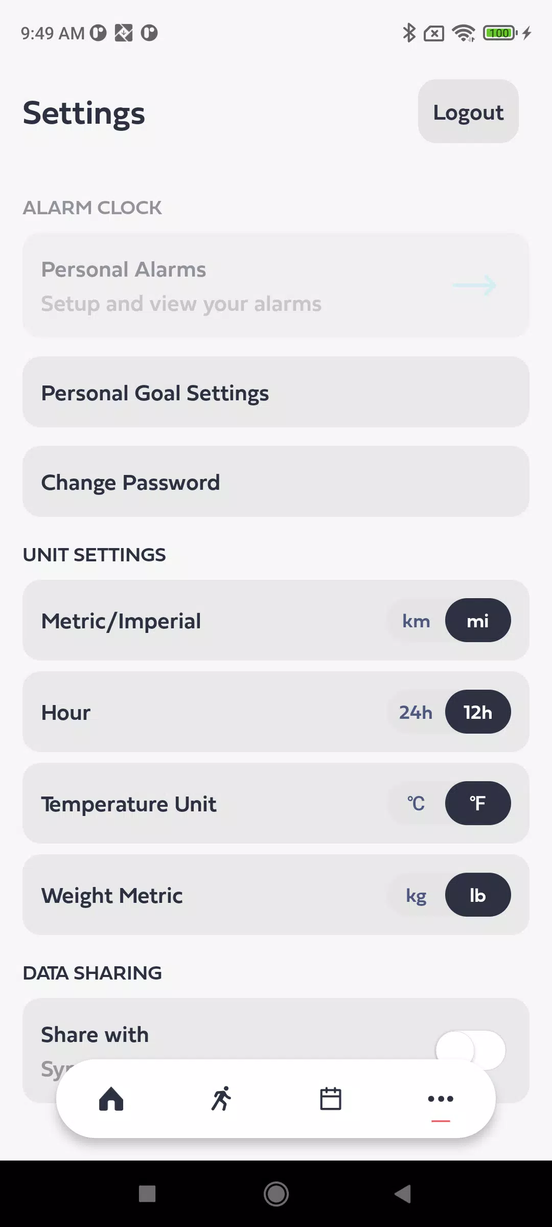 iHome Health & Fitness Screenshots4