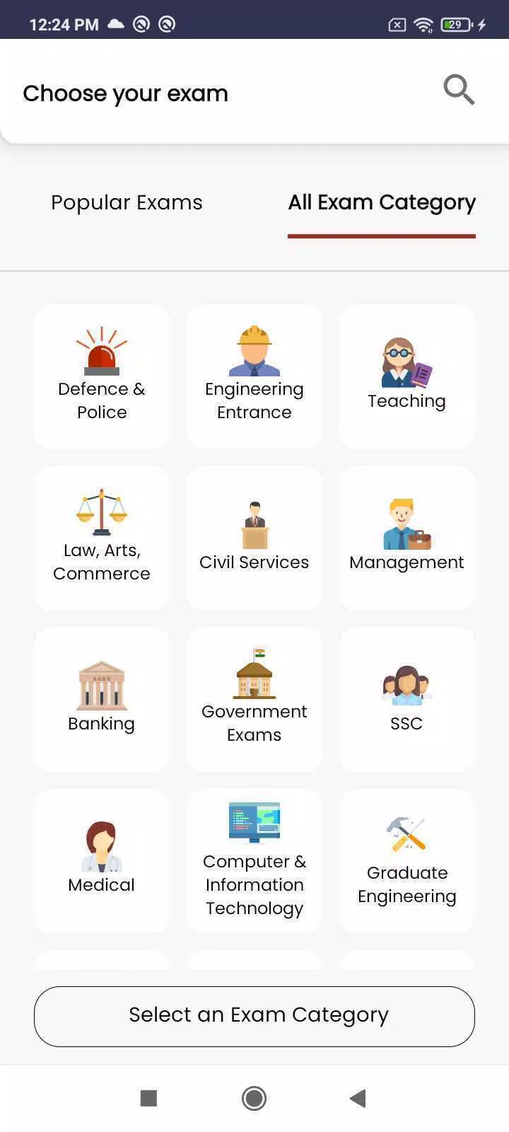 ClassMEE Exams Screenshots