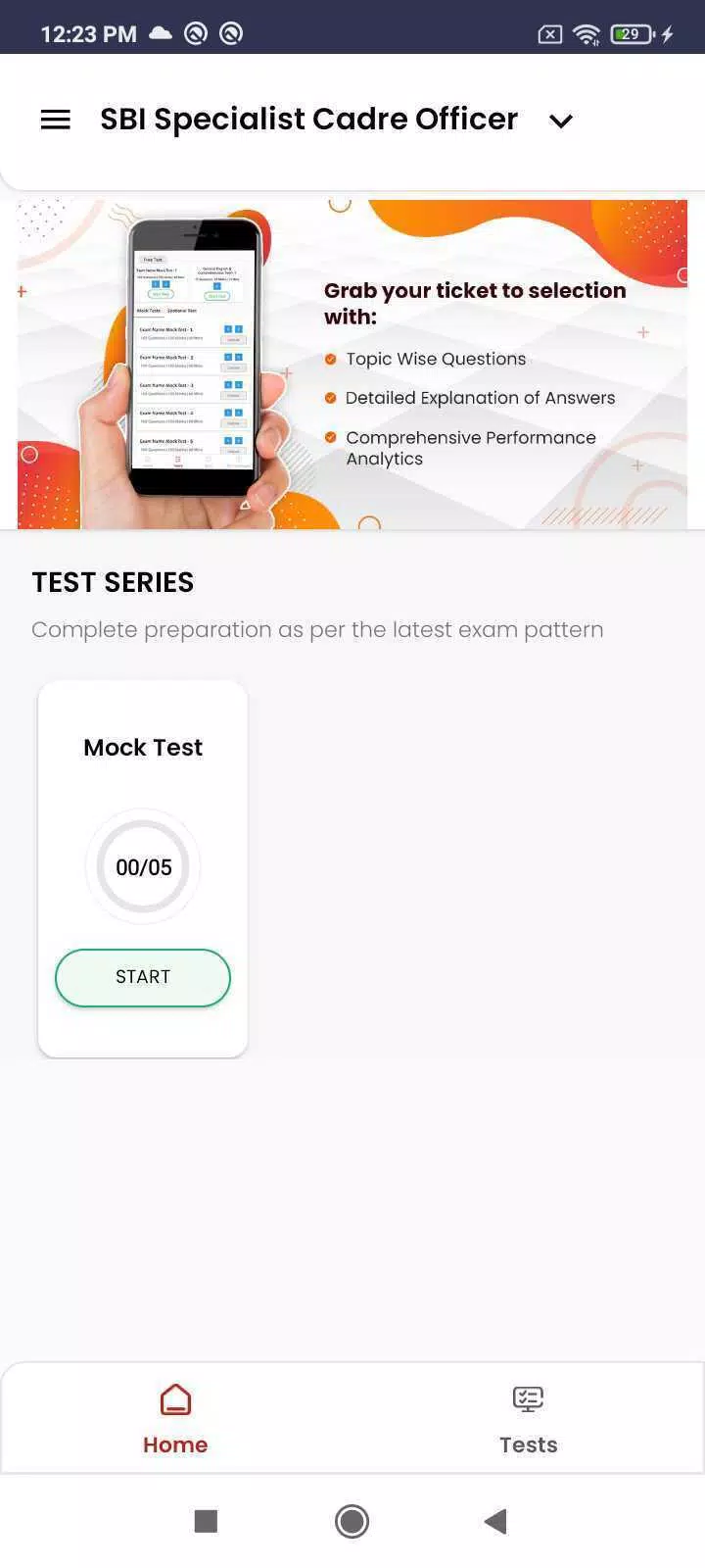 ClassMEE Exams Screenshots