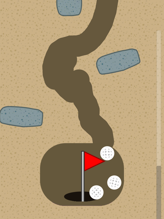 Captures d'écran de Dig Your Way Out - Golf Nest iPad 