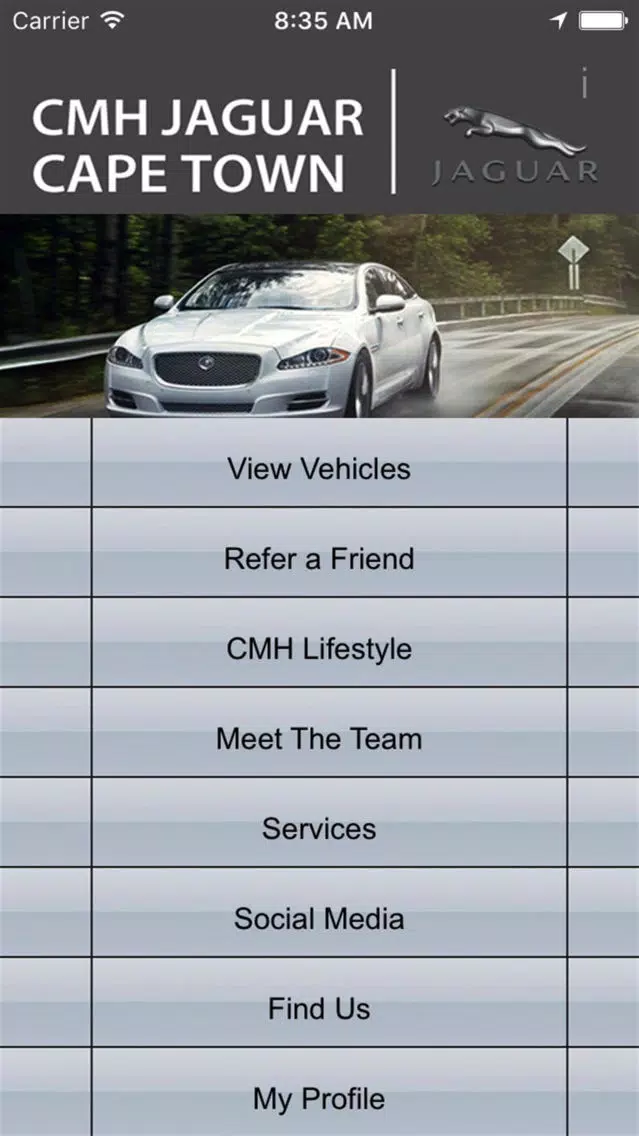 CMH Jaguar Cape Town Screenshots