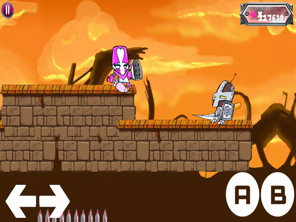 A Pink Knight vs Bionic Heroes iPad  Screenshots