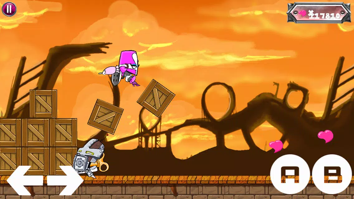 A Pink Knight vs Bionic Heroes Screenshots
