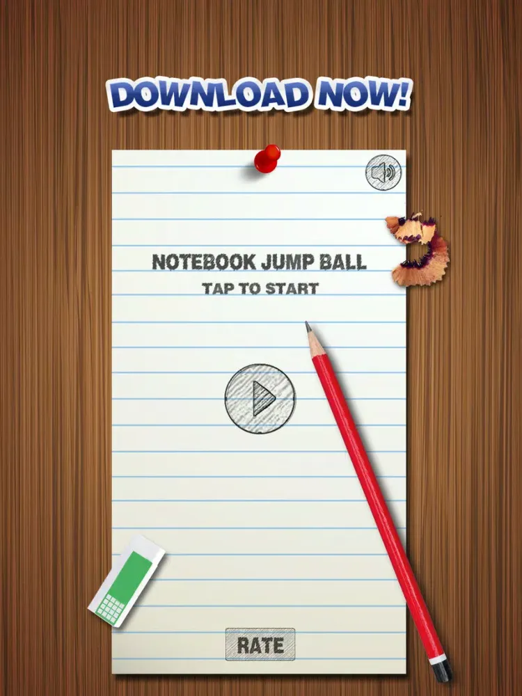Notebook Jump Ball iPad Screenshots
