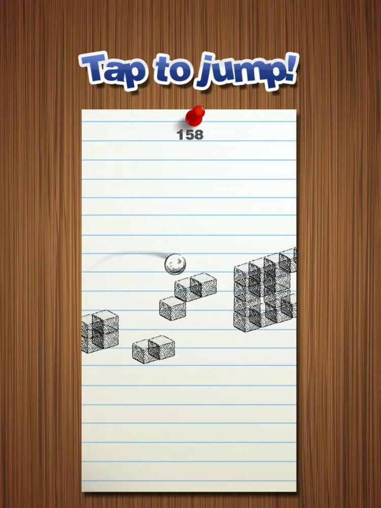 Notebook Jump Ball iPad Screenshots