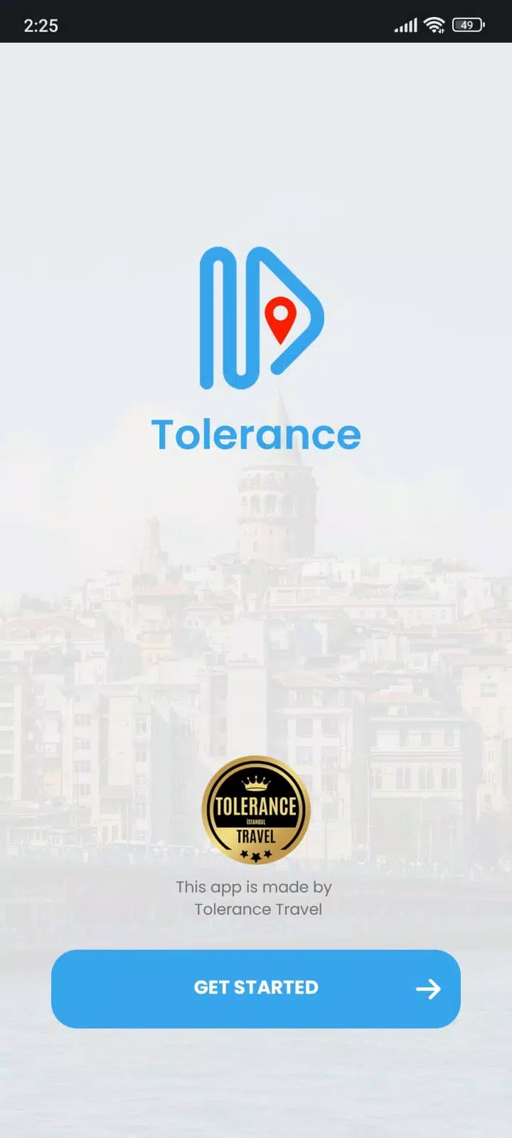 Tolerance Travel Screenshots