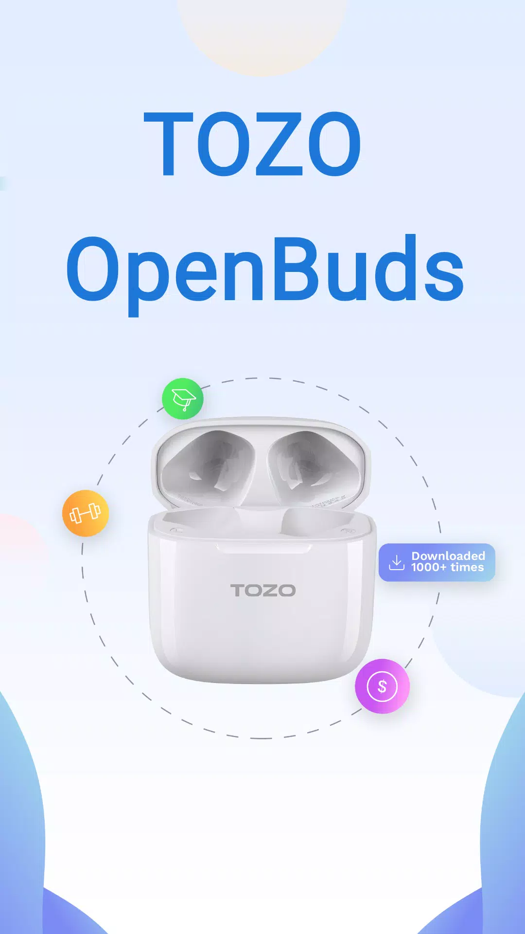 TOZO OpenBuds Guide Screenshots