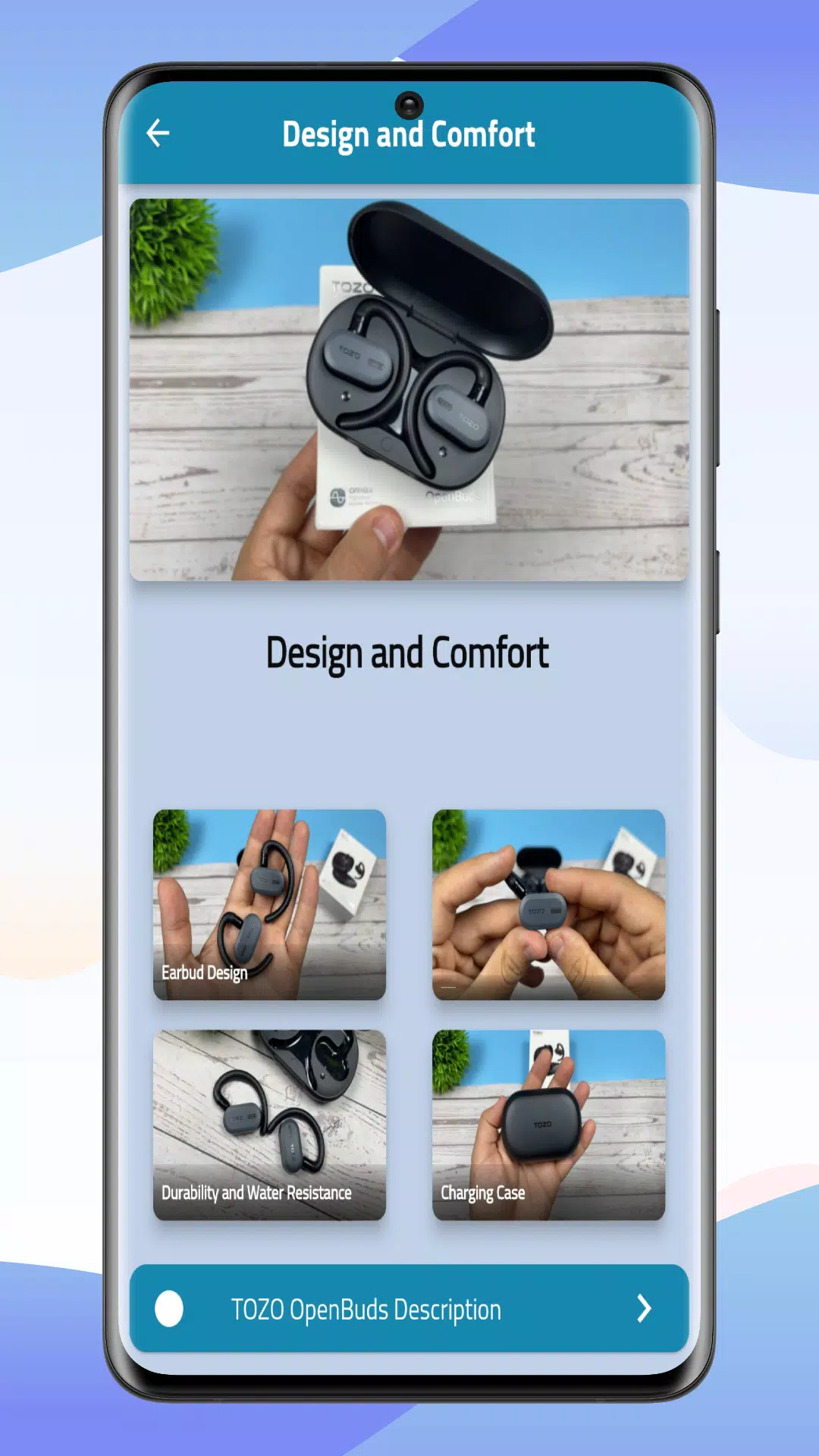 TOZO OpenBuds Guide Screenshots