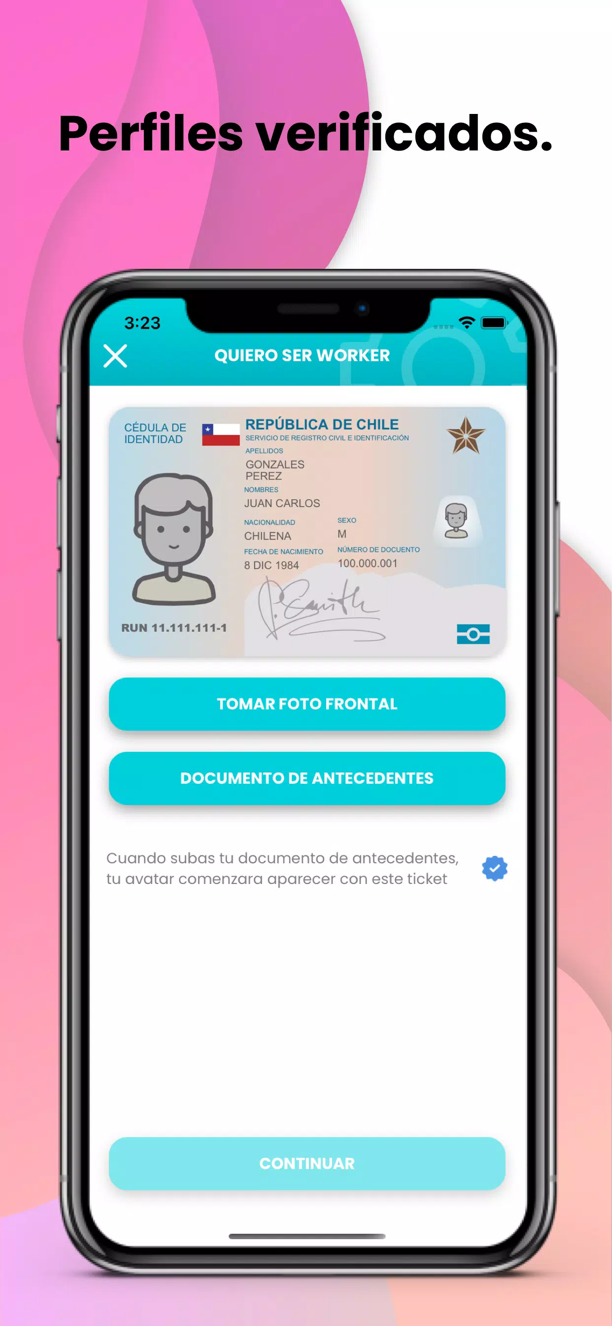Capturas de pantalla de Work It App