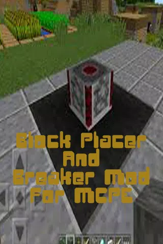 Block Placer &Breaker Mod MCPE Screenshots