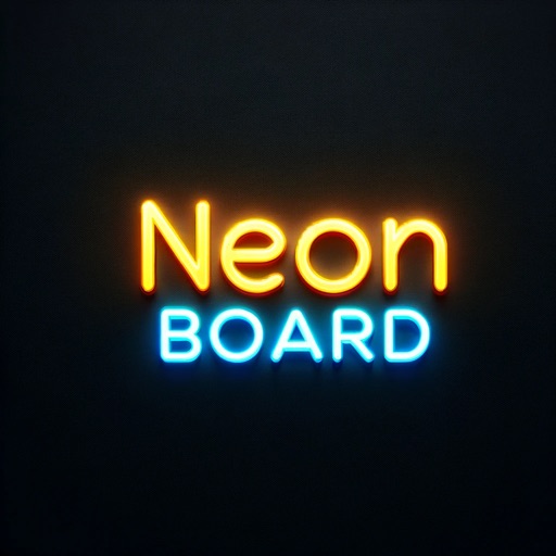 NeonBoard: Scrolling Text App NeonBoard: Scrolling Text App