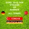Euro 2016 Fan - Show for which country you are holding in em 2016