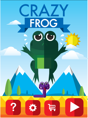 Ảnh chụp màn hình của Crazy Frog Jump Tap Escape iPad 