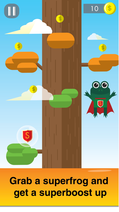 Ảnh chụp màn hình của Crazy Frog Jump Tap Escape
