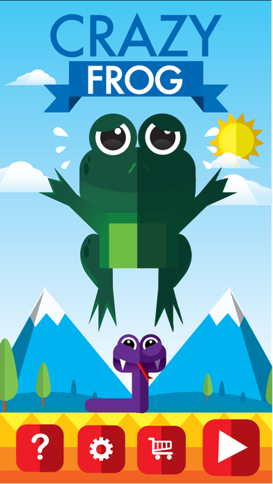 Ảnh chụp màn hình của Crazy Frog Jump Tap Escape