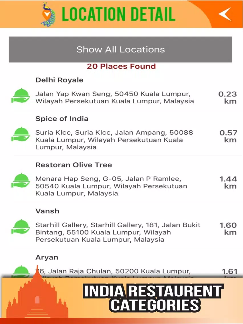 Nearby Locator : India iPad Screenshots