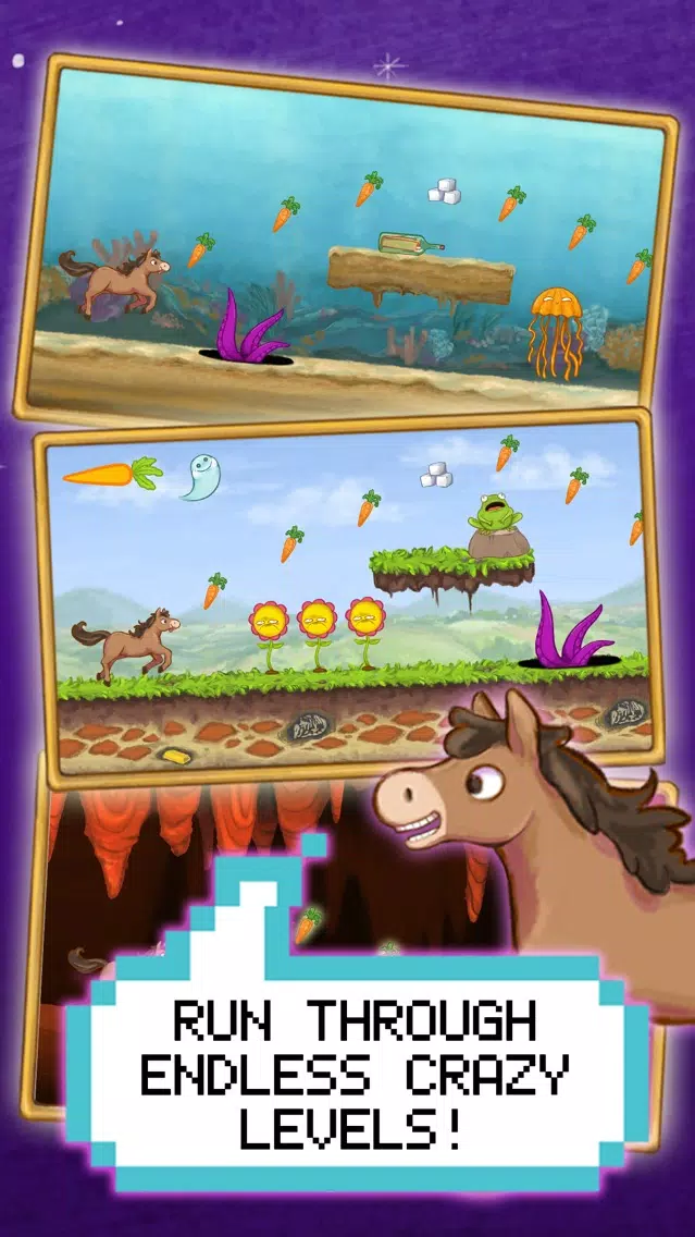 Neighem in Oblivion : Chaotic Horse Run Screenshots