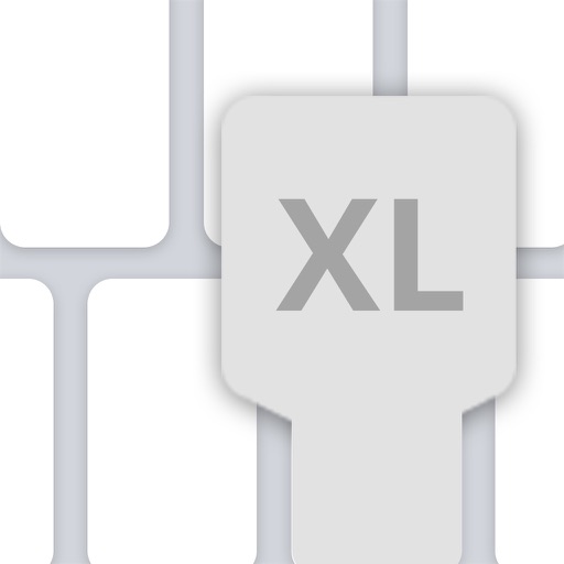 Larger Keyboard – Type Faster w Bigger XL Keys Larger Keyboard – Type Faster w Bigger XL Keys