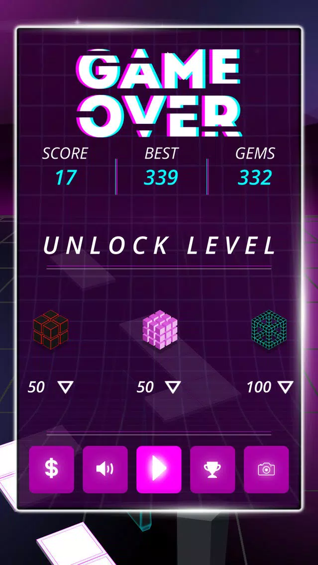 Tangkapan layar Neon Horizon