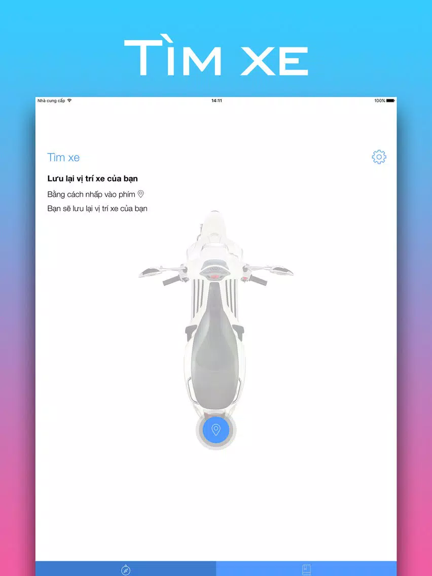 Tìm xe - Tìm vị trí xe của bạn iPad Screenshots