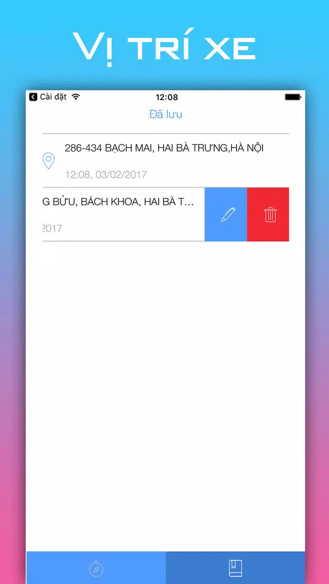 Tìm xe - Tìm vị trí xe của bạn Screenshots