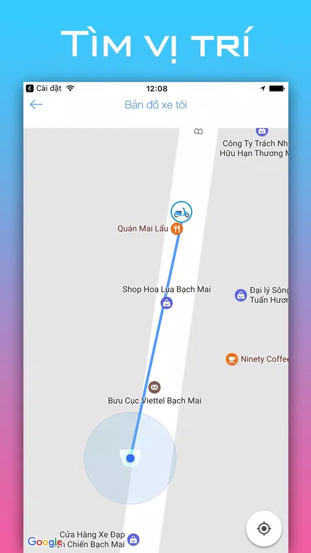 Tìm xe - Tìm vị trí xe của bạn Screenshots