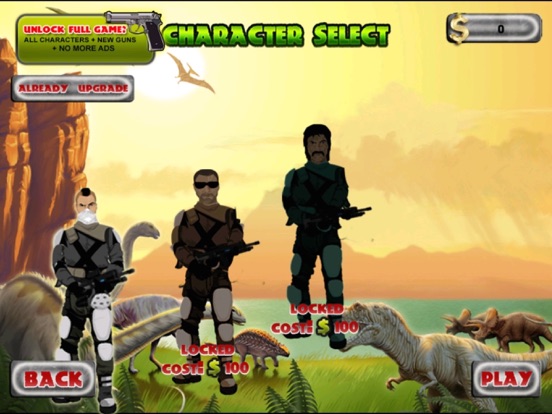 Tangkapan layar Killer T-Rex Shooting Combat iPad 
