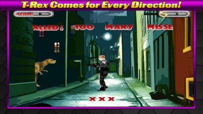 Tangkapan layar Killer T-Rex Shooting Combat
