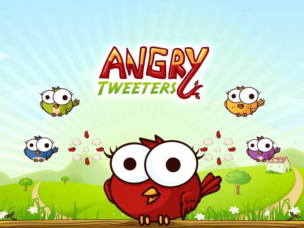 Ảnh chụp màn hình của Angry Tweeters Pro - Mega Free Puzzle Game iPad
