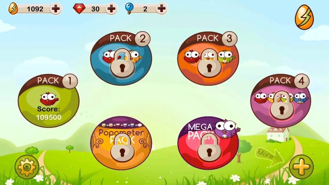 Ảnh chụp màn hình của Angry Tweeters Pro - Mega Free Puzzle Game