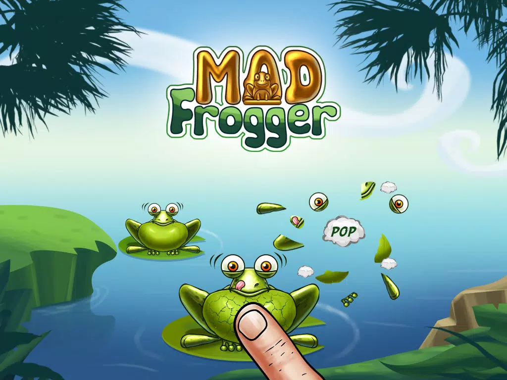 Mad Frogger Pro - Frog Pop Puzzle iPad Screenshots