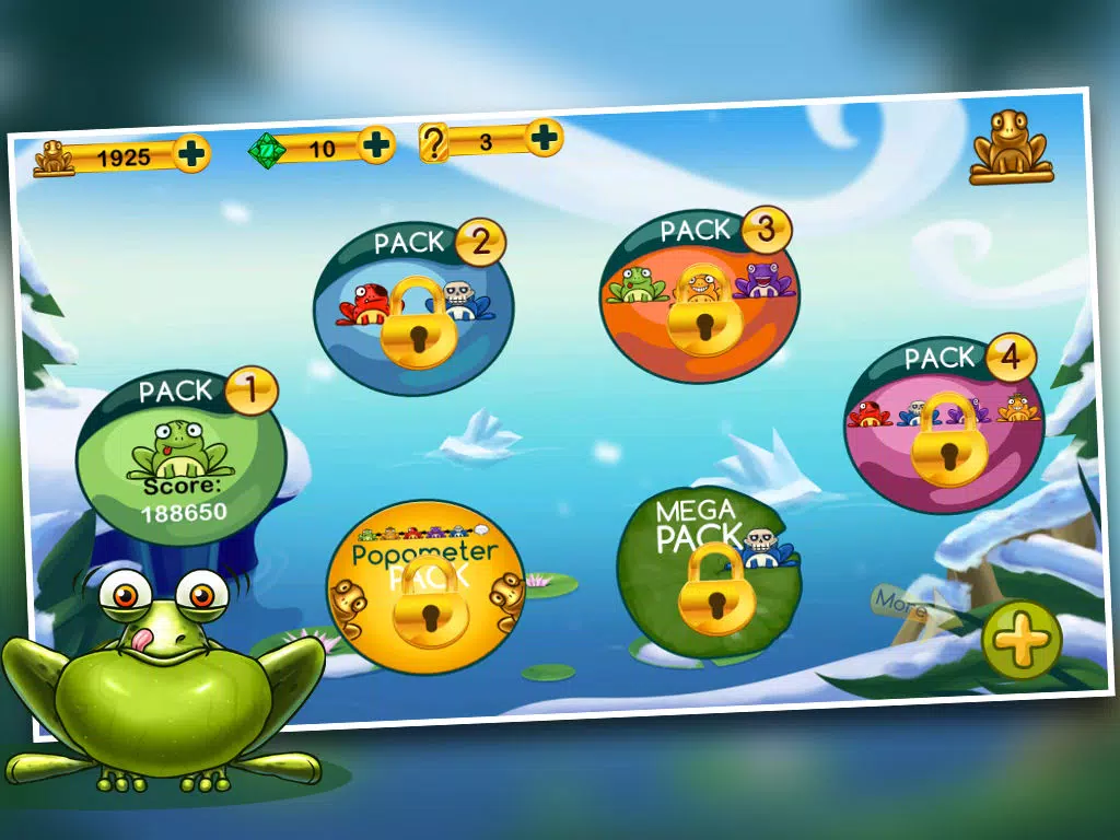 Mad Frogger Pro - Frog Pop Puzzle iPad Screenshots