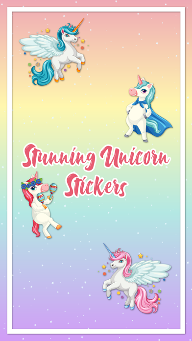 Stunning Unicorn Stickers Screenshots