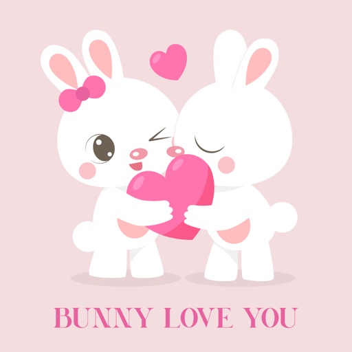 Bunny Love Stickers Bunny Love Stickers