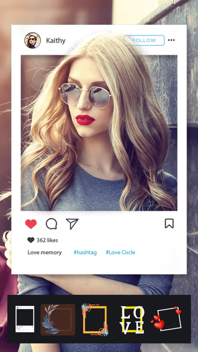 3D Neon Spiral Photo Editor Fx Screenshots