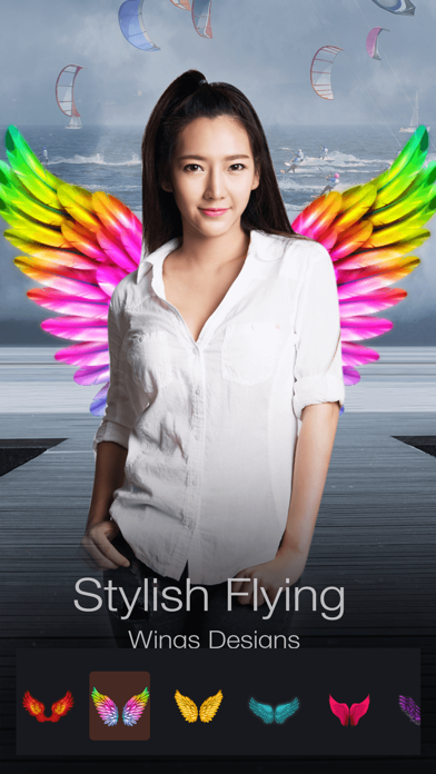 3D Neon Spiral Photo Editor Fx Screenshots